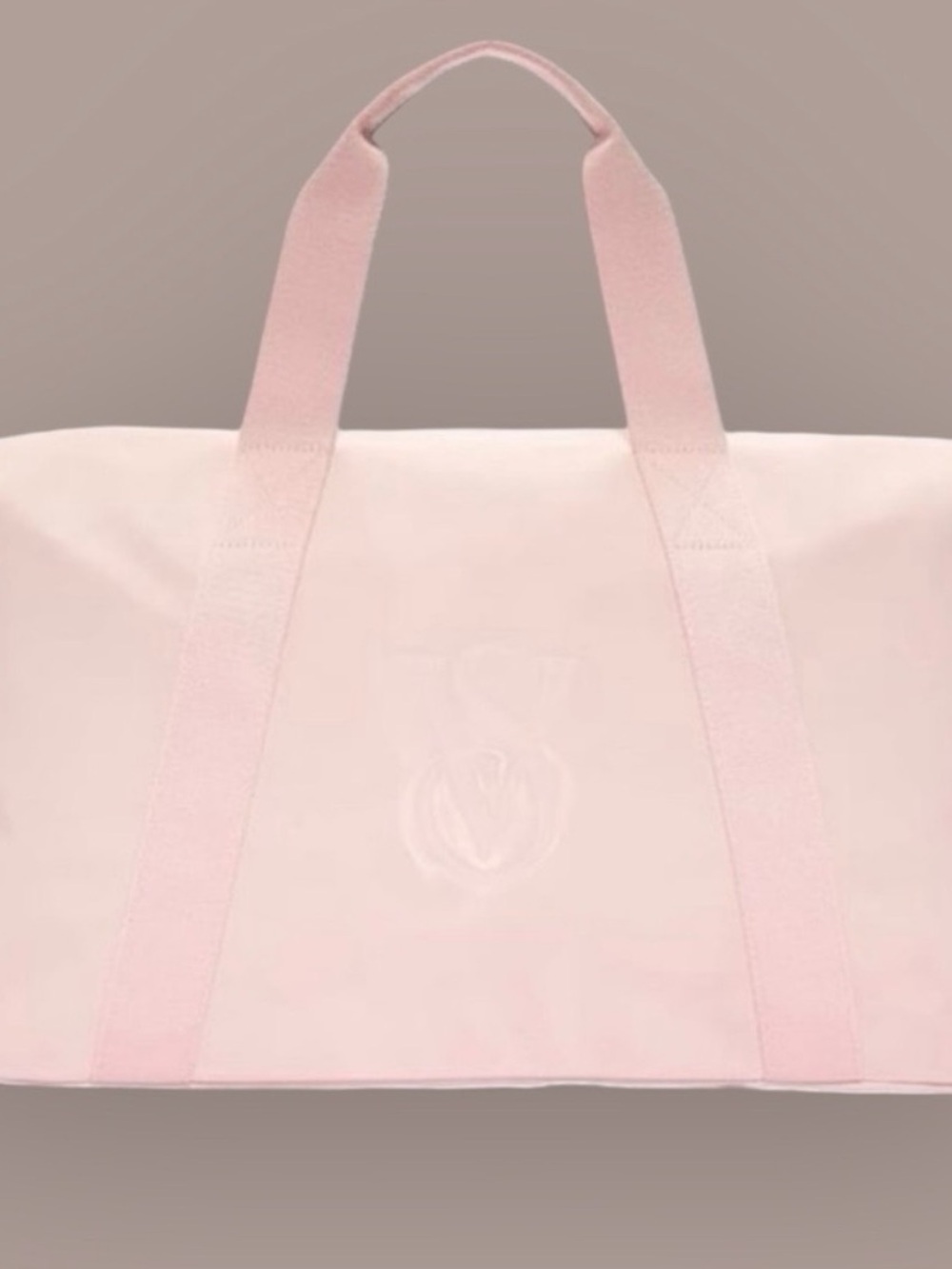 Victoria's Secret Light Pink Weekend Travel Bag Never used